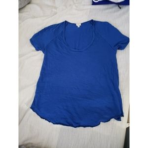 Blue Aritzia Wilfred T-shirt